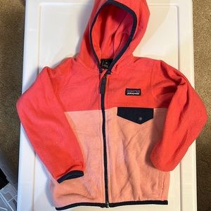 Patagonia fleece zip up hoodie 2T